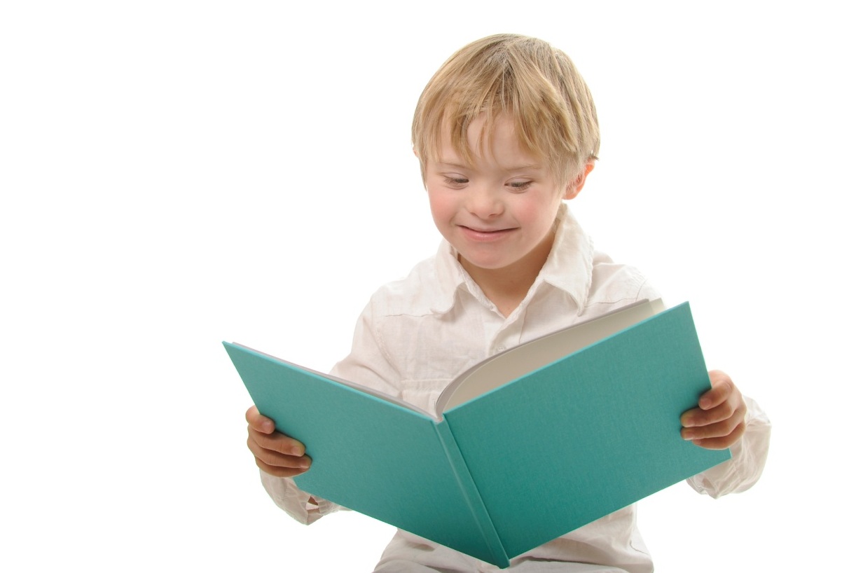 Boy with book